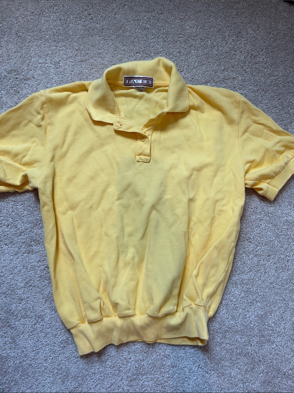 Butter Yellow Polo